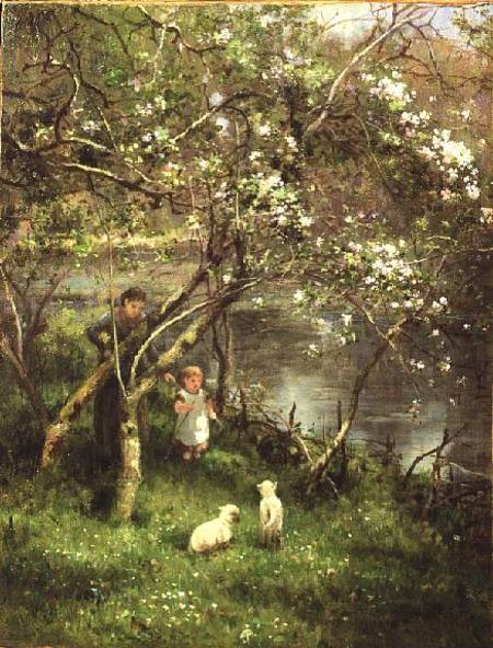 Springtime od James George Bingley