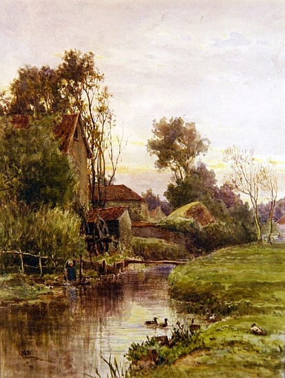The Mill Stream od James George Bingley