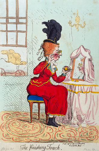 The Finishing Touch od James Gillray
