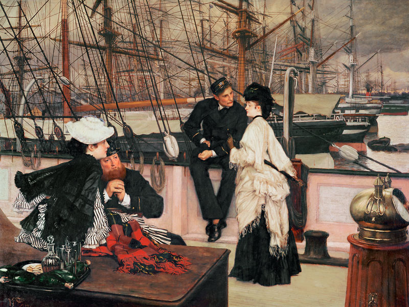 The Captain and the Mate od James Jacques Tissot