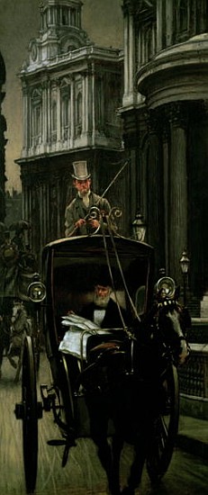 Going to Business (Going to the City), c.1879 od James Jacques Tissot