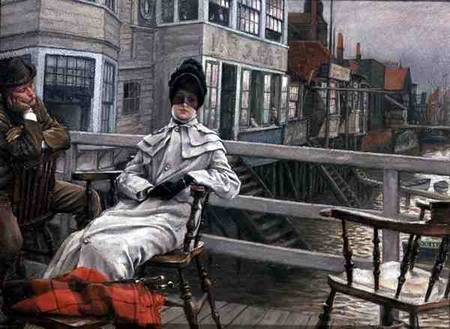 Waiting for the Ferry od James Jacques Tissot