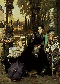 The young widow od James Jacques Tissot