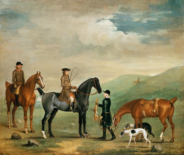 The 4th Lord Craven coursing at Ashdown Park od James Seymour