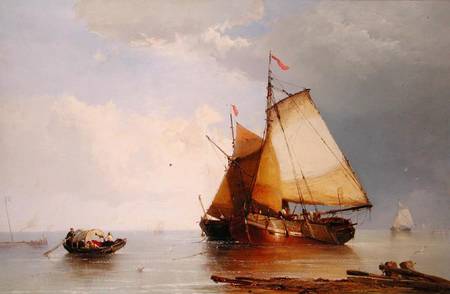 Shipping in a Calm od James Webb