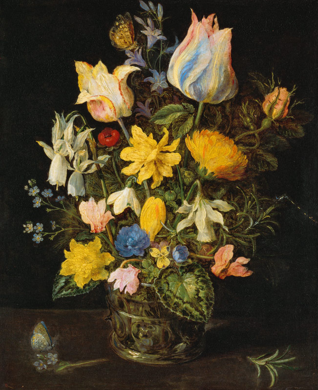 Still Life with Bouquet of Flowers od Jan Brueghel d. Ä.