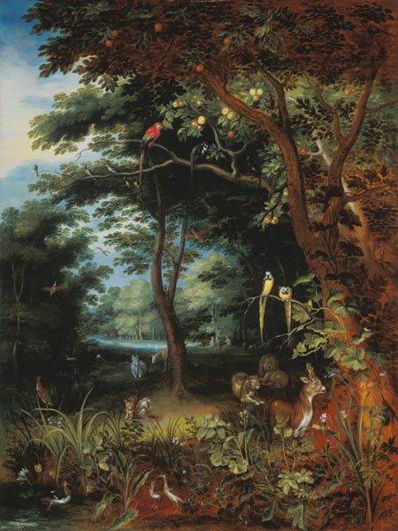 The Earthly Paradise od Jan Brueghel d. Ä.