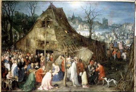 Adoration of the Magi od Jan Brueghel d. Ä.