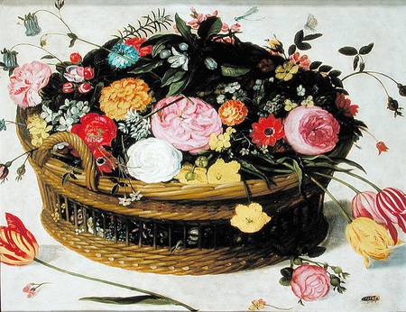 Basket of Flowers od Jan Brueghel d. Ä.