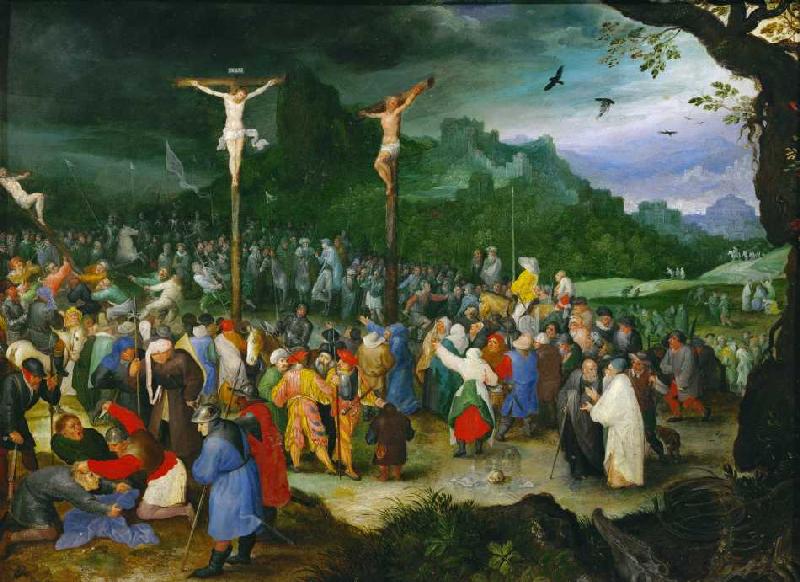 Kreuzigung Christi od Jan Brueghel d. Ä.