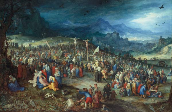 Jan Bruegel d.Ä., Kreuzigung Christi od Jan Brueghel d. J.
