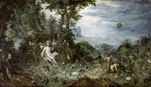 J.Brueghel d.Ä., Allegorie des Wassers od Jan Brueghel d. J.