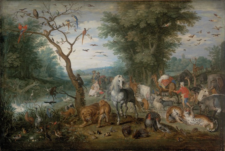 Paradise Landscape with Animals od Jan Brueghel d. J.
