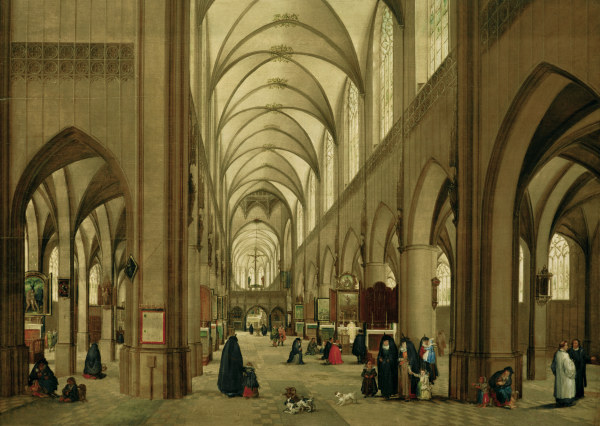 Steenwijk u.Brueghel, Antwerp.Kathedrale od Jan Brueghel d. J.