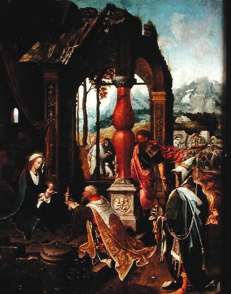 Adoration of the Magi od Jan de Beer