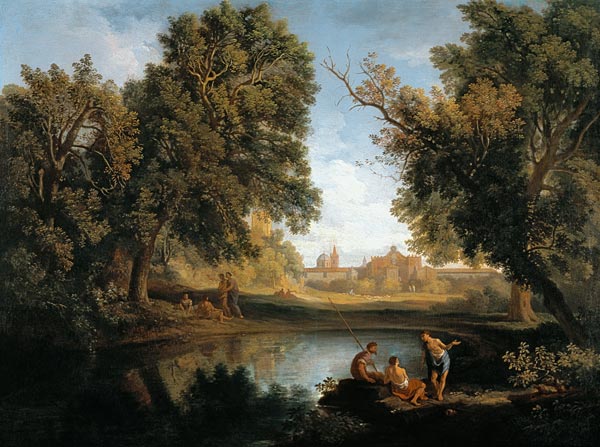 Classical Landscape od Jan Frans van Bloemen
