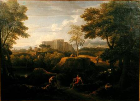 Landscape with figures od Jan Frans van Bloemen