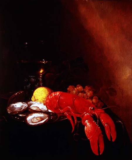 Still Life with Lobster od Jan Frans van Son