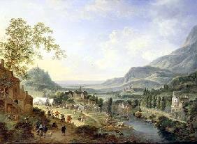 A Village Fete in the Rhine Valley