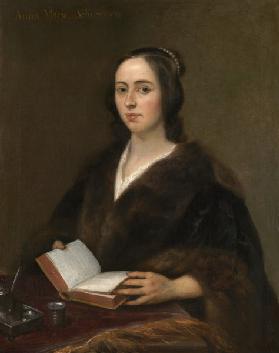 Portrait of Anna Maria van Schurman (1607-1678)