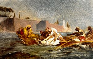 In the Bosporus drowned od Jan Matejko