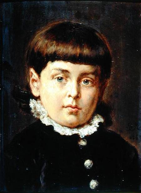 Portrait of a Young Boy od Jan Matejko