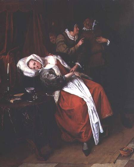 The Patient and the Doctor od Jan Havickszoon Steen