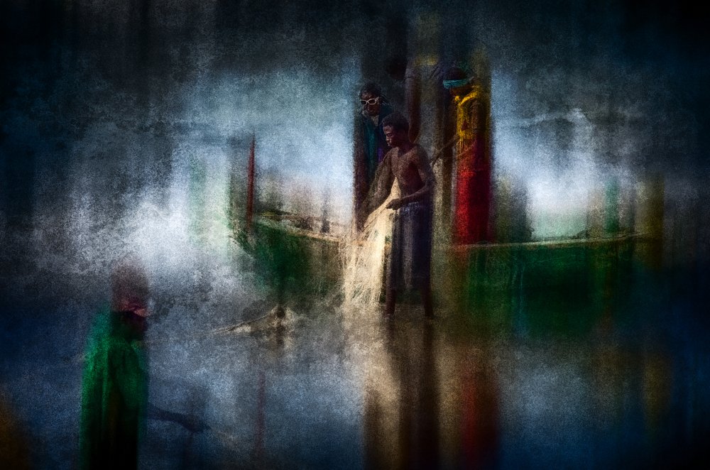 The Gambia fishermen od Jan van der Linden