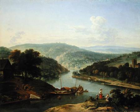 River Landscape od Jan van der the Younger Meer