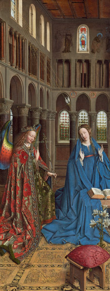 The Annunciation od Jan van Eyck