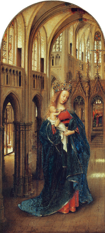 Madonna in the church od Jan van Eyck