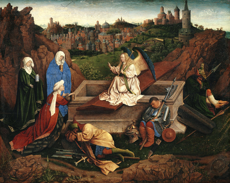 Three Maries at the Grave od Jan van Eyck