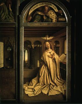 Ghent Altar, Mary