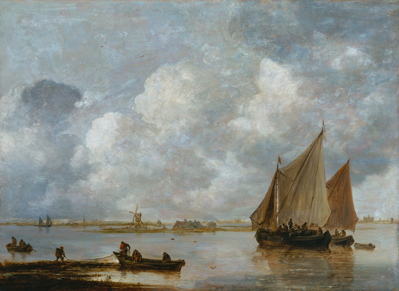 The Haarlemer sea od Jan van Goyen