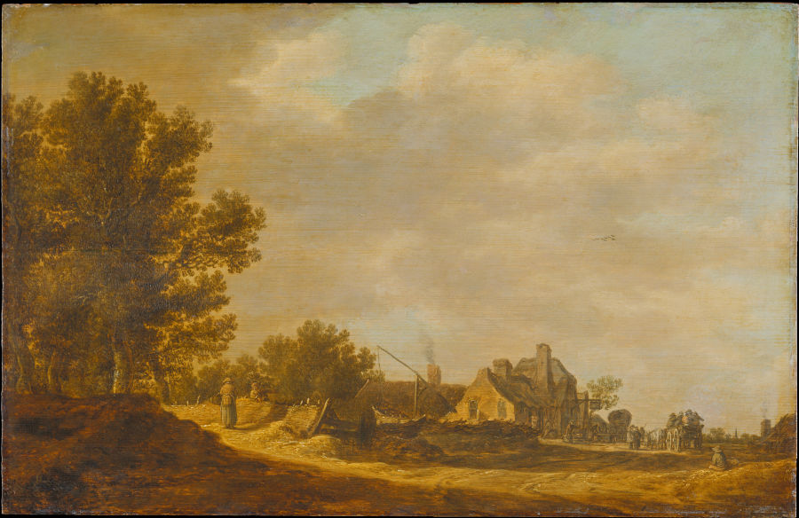 Landscape with Tavern od Jan van Goyen