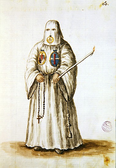 Robes of the Confraternity of St. Bernard of Siena od Jan van Grevenbroeck