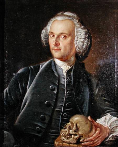 Portrait of Dr William Barrett od Jan van Rymsdyk