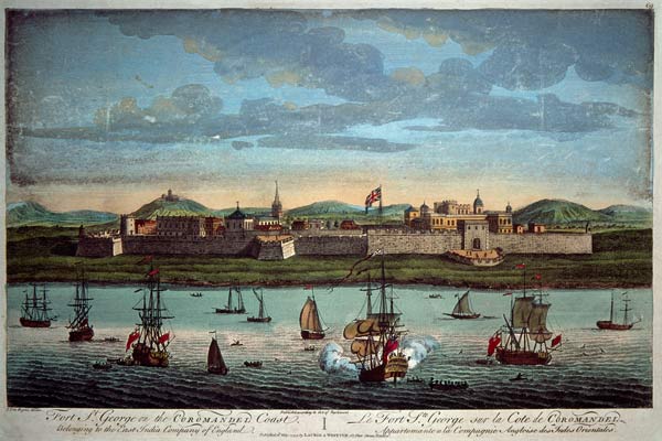 Madras, Fort St. George od Jan van Ryne
