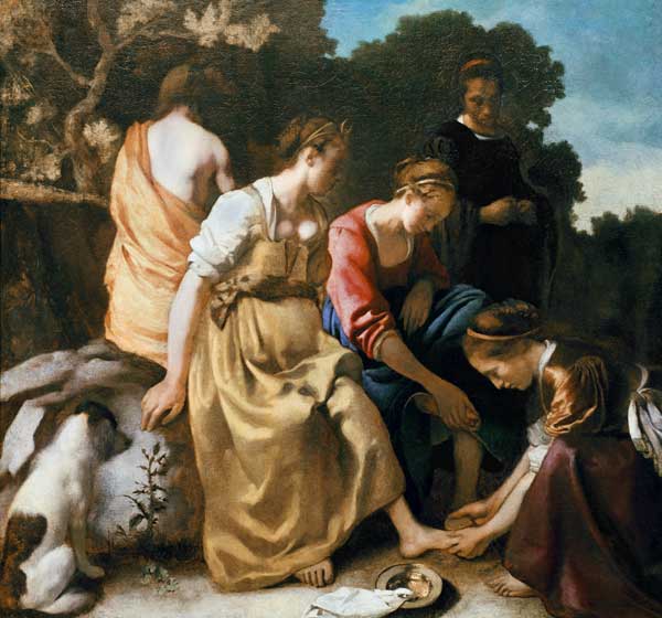 Diana and her Companions od Johannes Vermeer