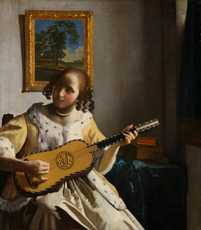 The Guitar Player od Johannes Vermeer