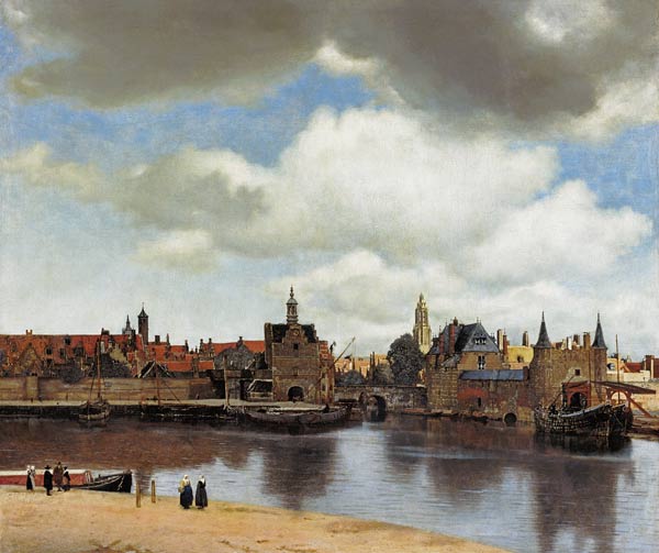 View of Delft od Johannes Vermeer