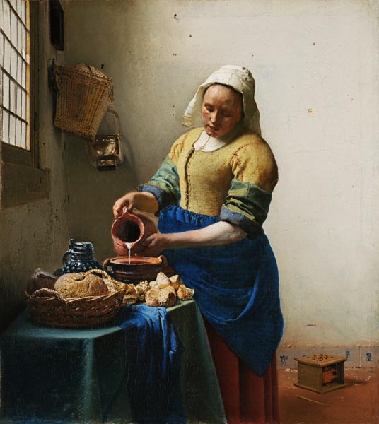 The Milkmaid od Johannes Vermeer