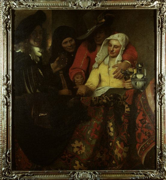 Vermeer / The Procuress / 1656 od Johannes Vermeer