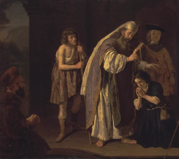 The Anointing of David od Jan Victors