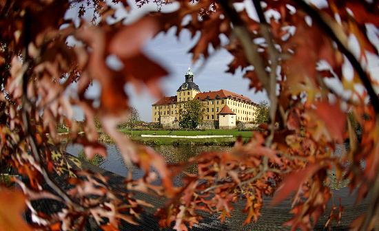 Herbst im Schlosspark Zeitz od Jan Woitas