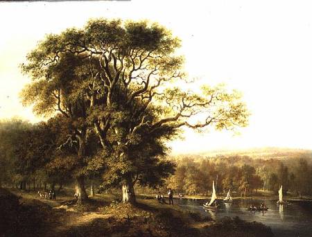 View on The Forth, Stirling od Jane Nasmyth