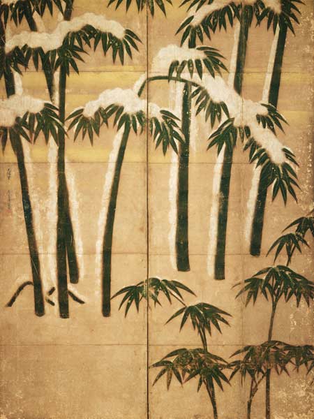 Bamboo, Momoyama Period (1568-1615) (ink on paper) od Japanese School