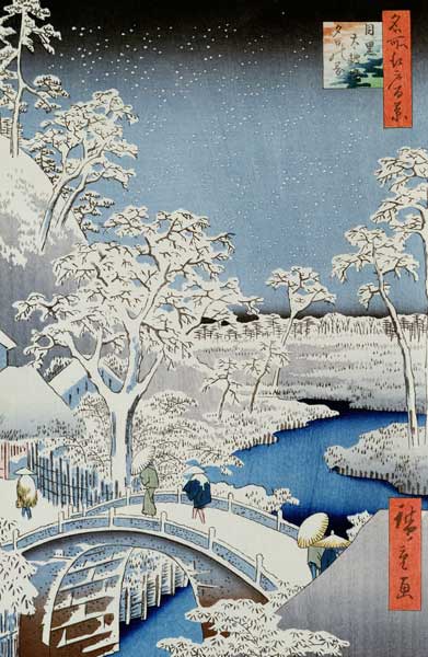 Winter Landscape od Japanese School