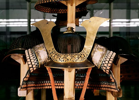 Samurai helmet, mid 14th century od Japanese School
