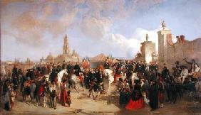 Entrance of the French Expeditionary Corps into Mexico City, 10th June 1863